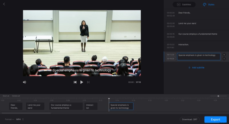 How to Effortlessly Add Auto-Captions to Online Course Videos