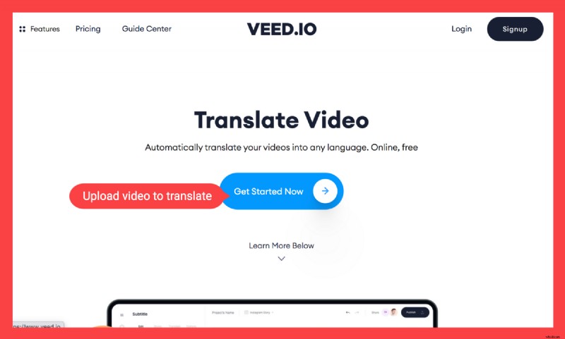 Effortlessly Translate Videos to English & Multiple Languages with VEED