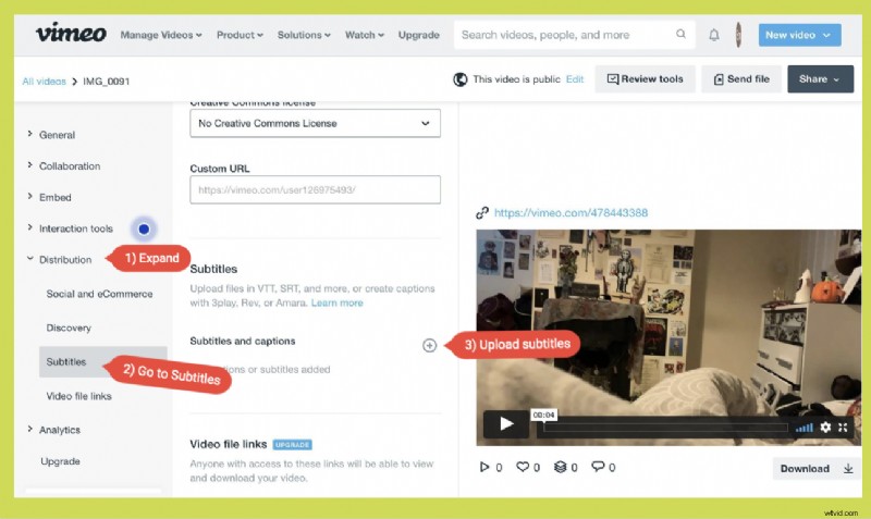How to Add & Auto-Create Accurate Vimeo Subtitles in Minutes with VEED