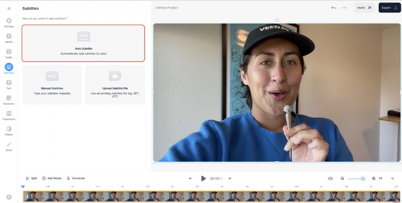 How to Effortlessly Add Subtitles or Captions to Videos with VEED