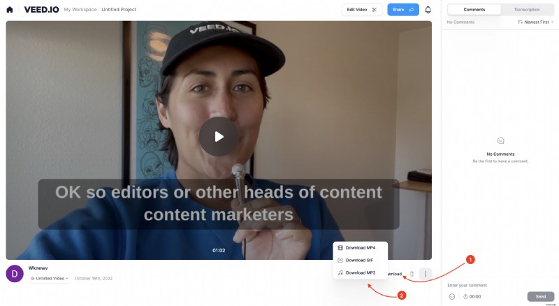 How to Effortlessly Add Subtitles or Captions to Videos with VEED