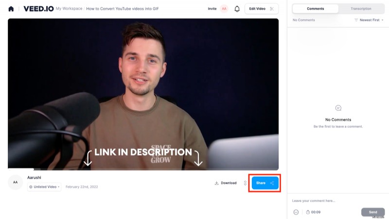 5 Fast & Easy Ways to Share Large Video Files in HD with VEED