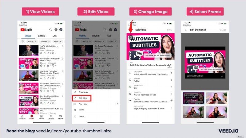 Ultimate YouTube Thumbnail Size Guide & Expert Best Practices from Ahrefs, Podia, and VEED