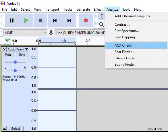 Step-by-Step Guide: Install and Use ACX Check Plugin in Audacity