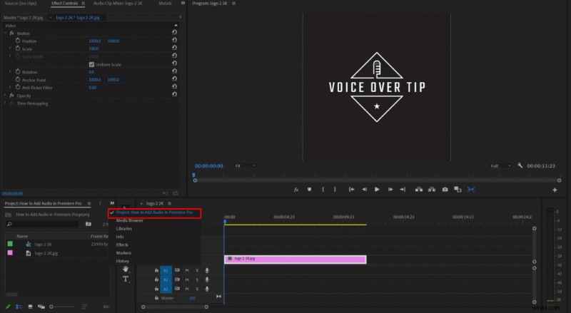 How to Easily Add Audio in Adobe Premiere Pro: Step-by-Step Guide