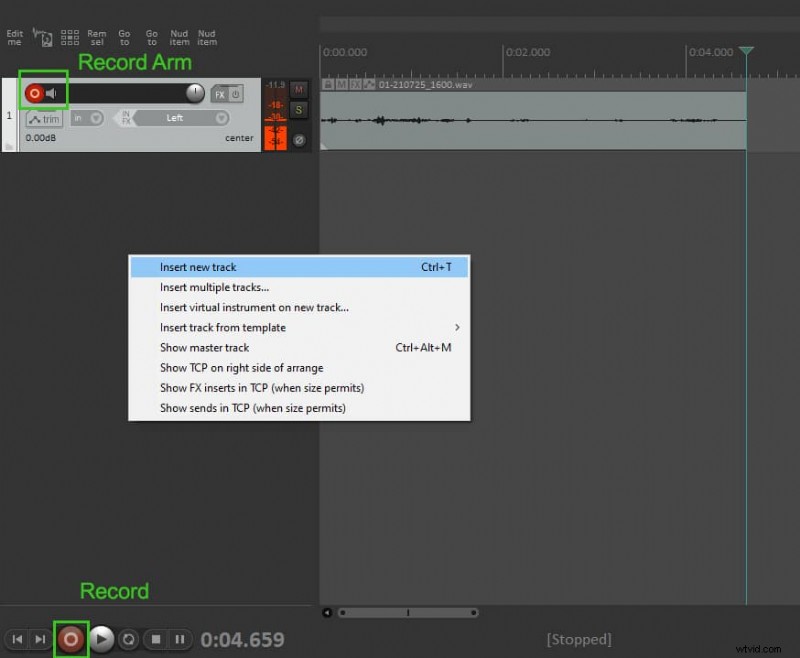 How to Record Audio in Reaper DAW: Simple 4-Step Guide for Beginners