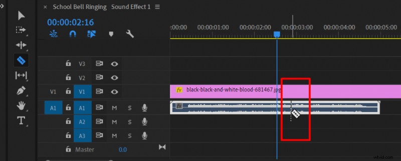 How to Split Audio Tracks in Adobe Premiere Pro: Razor Tool Guide