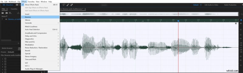 How to Reverse Audio in Adobe Audition: Quick Step-by-Step Guide