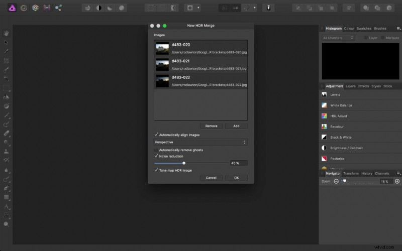 Master Stunning HDR Photos Effortlessly with Affinity Photo s HDR Merge & Tone Mapping Persona