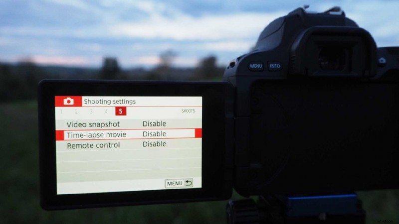 Step-by-Step Guide: Shoot Stunning Timelapse Videos on Canon EOS 200D / Rebel SL2