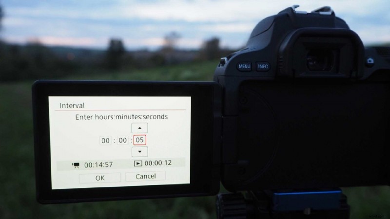Step-by-Step Guide: Shoot Stunning Timelapse Videos on Canon EOS 200D / Rebel SL2