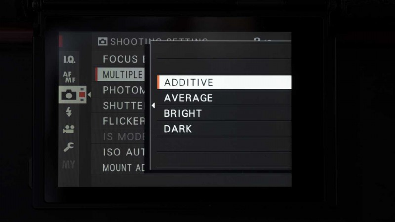 Master Fujifilm Multiple Exposure Mode: Guide to Additive, Average, Bright & Dark