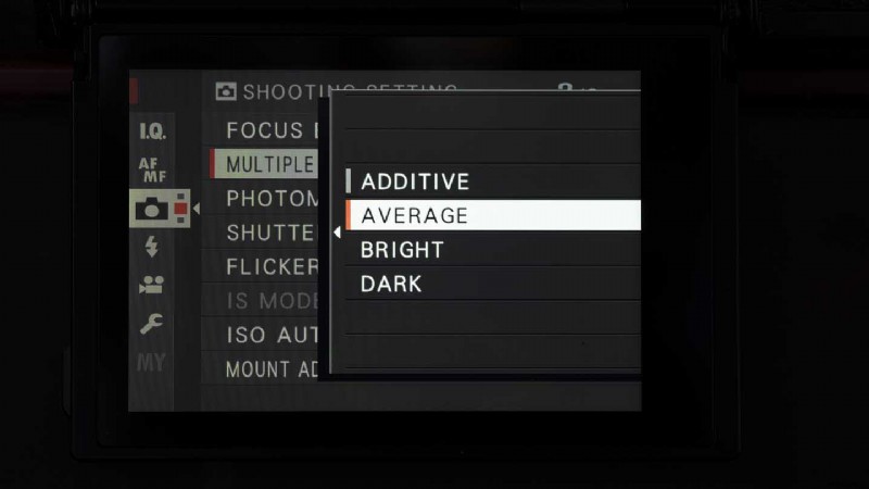 Master Fujifilm Multiple Exposure Mode: Guide to Additive, Average, Bright & Dark