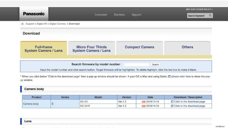 How to Update Panasonic Lumix S1 and S1R Firmware: Step-by-Step Guide