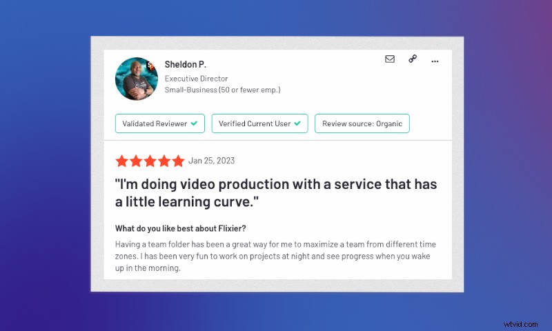 Flixier Recognized as Top Video Editing Software by G2