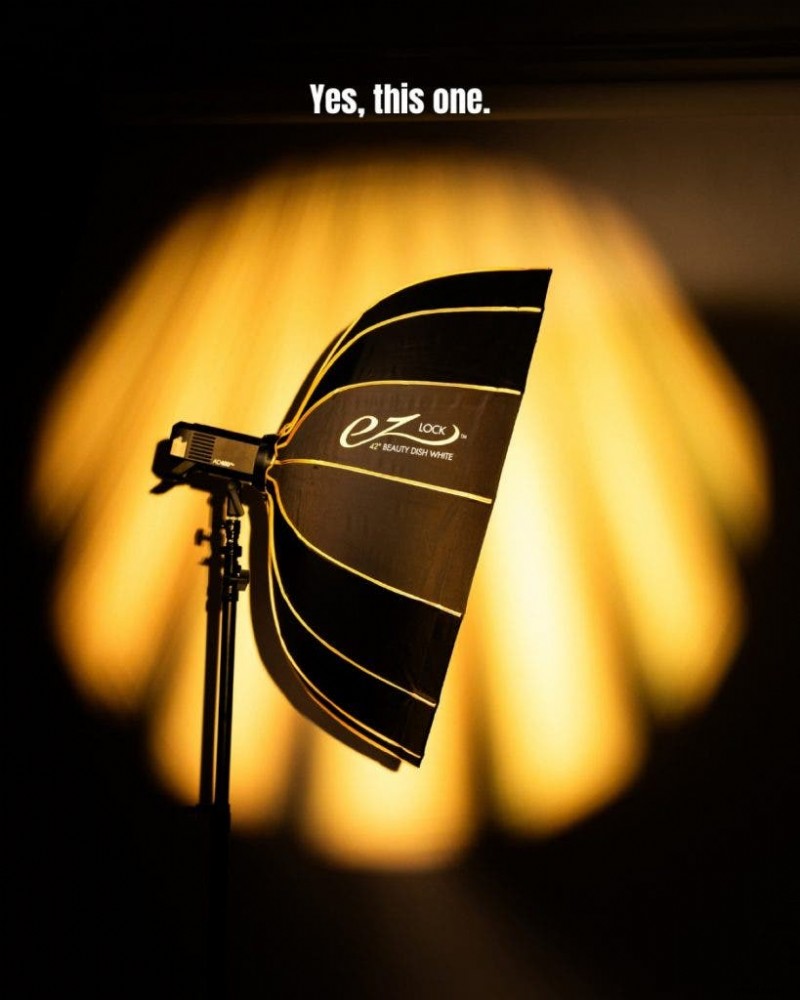 Mastering Light: A Photographer s Journey with the Glow EZ Lock Beauty Dish