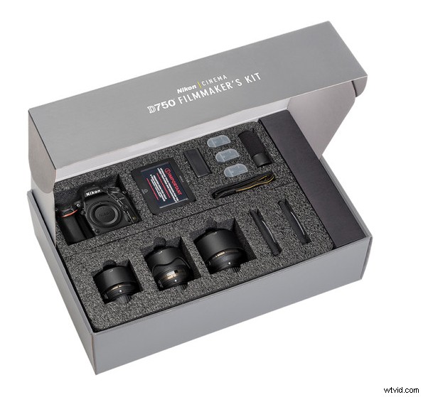 Nikon D750 Filmmaker’s Kit: All‑In‑One Bundle for $4,000