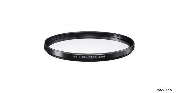 Sigma WR Ceramic Lens Filter: 10x Harder Protection for Your Camera
