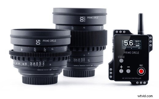 LockCircle Prime Circle XE Lenses: Remote Aperture Cine Lenses