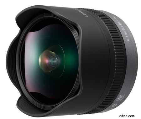 Panasonic 8mm F/3.5 Fisheye Lens: Compact & Wide-Angle for Micro Four Thirds