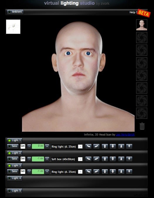 Free Virtual Lighting Studio: Experiment with Lighting Setups Online