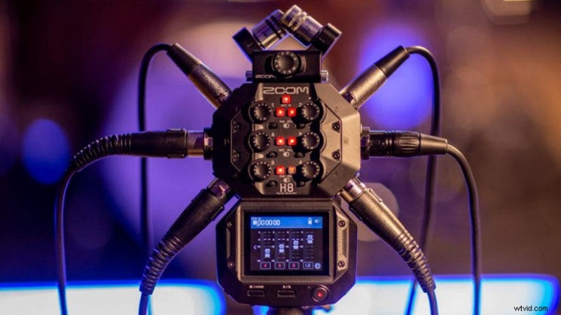 Zoom H8 Handy Recorder: 12‑Track Recording, App‑Driven Touchscreen, and More