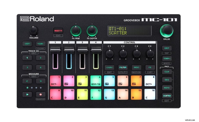 Roland JU-06A Juno Synthesizer & MC-101/MC-707 Grooveboxes: New Music Tools