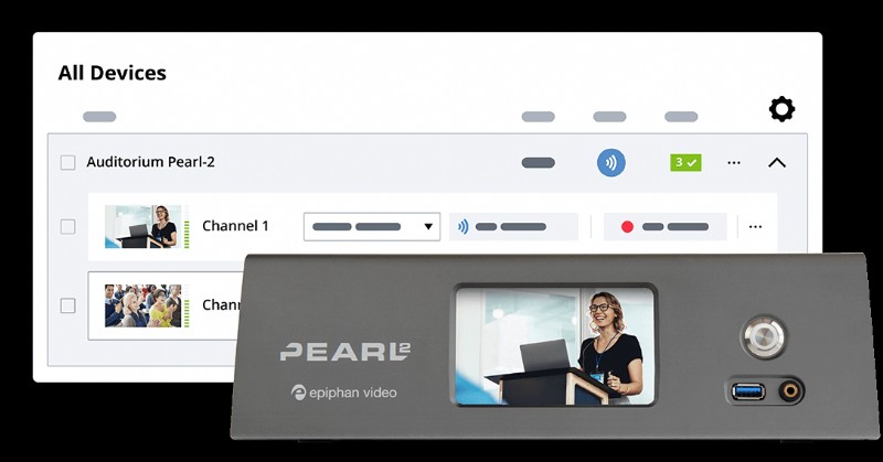 Epiphan Edge: Centralized Management for Pearl Systems