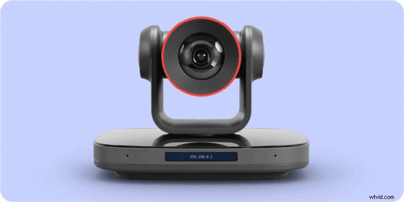 EC20 PTZ Camera: 4K Live Streaming & Automation