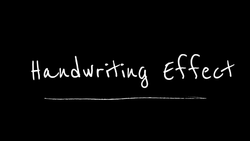Premiere Pro Handwriting Animation: A Beginner s Guide