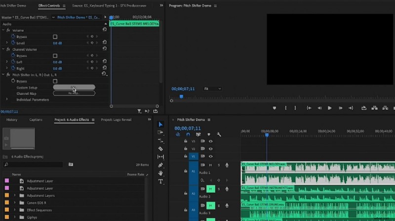 Premiere Pro Pitch Shifter: Voice Manipulation & Creative Effects