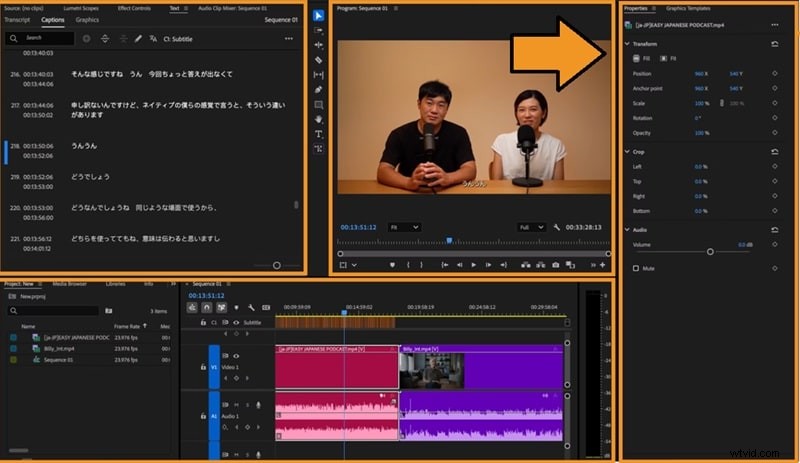 Premiere Pro vs. Filmora: AI Captioning for Video Content
