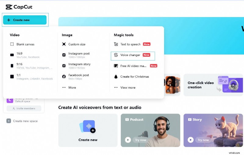 CapCut Voice Changer: Add AI Voices & Effects in 2024