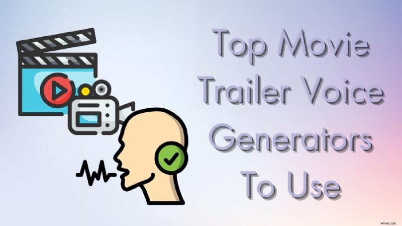 Best Movie Trailer Voice Generators: AI Voice Cloning for Film