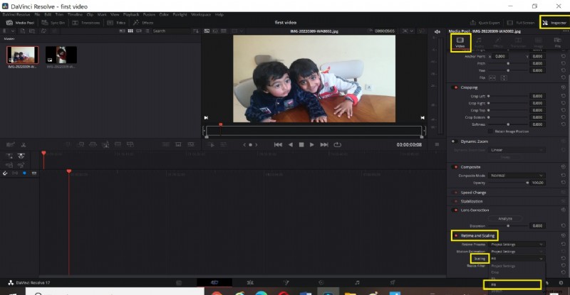 Resize Videos in DaVinci Resolve: A Step-by-Step Guide