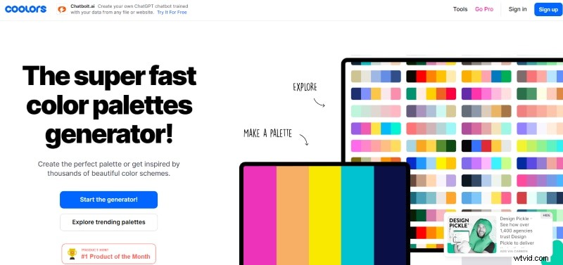 Color Match Tools: Generate Harmonious Color Palettes | [Year]