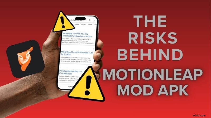 Motionleap (Pixaloop): Risks of Mod APKs & Official Alternatives