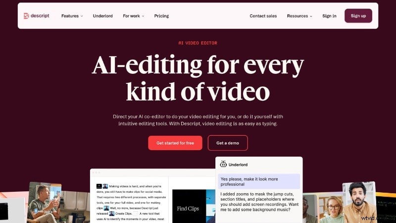Top 7 Descript Alternatives for 2026: Free & AI-Powered Video Editors