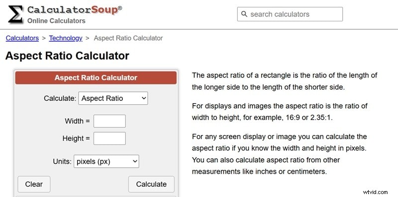 Aspect Ratio Calculator: Find the Perfect Dimensions for Video & Social Media