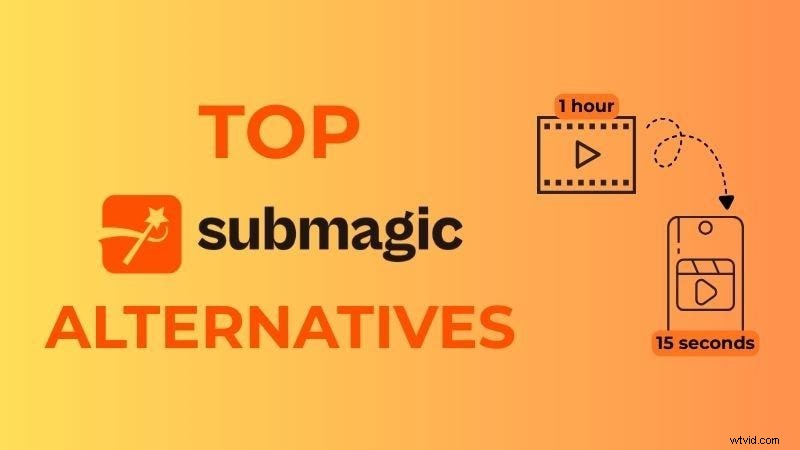 Top 8 Submagic Alternatives for Viral Short Video Creation (2024)