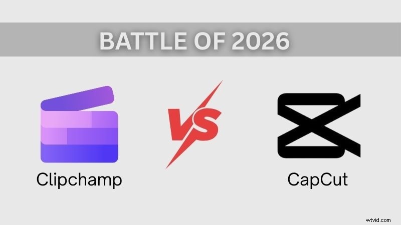 Clipchamp vs CapCut: AI Video Editor Comparison (2026)