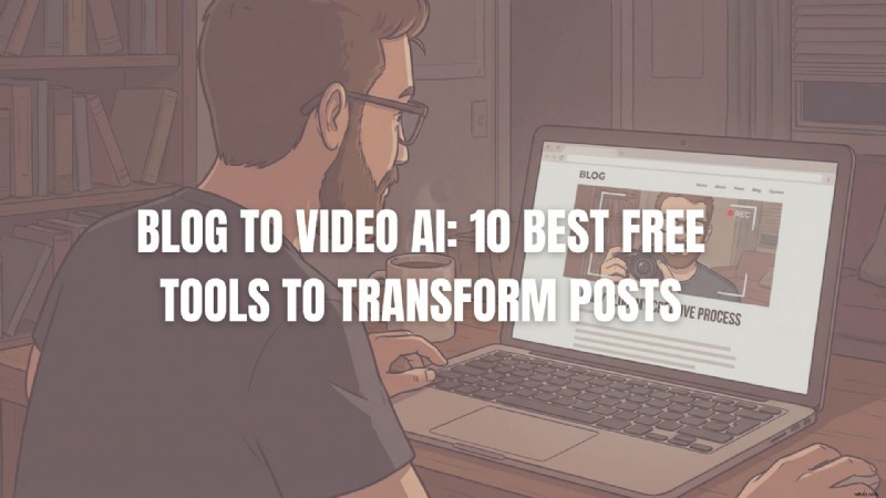 Top AI Blog to Video Tools: Repurpose Content for 2026
