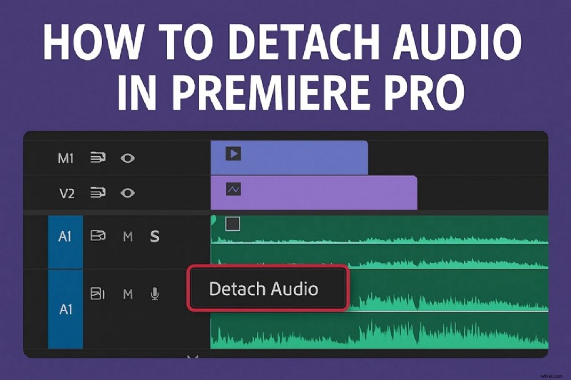 Detach Audio in Premiere Pro: A Practical, Step‑by‑Step Guide