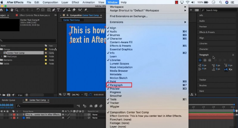 Perfectly Center Text in After Effects: 3 Proven Methods
