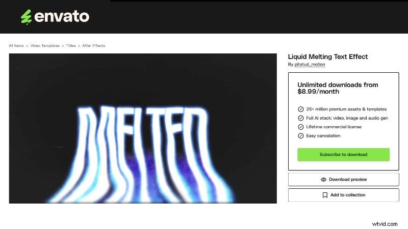 After Effects Liquid Text Animation: Templates & Tutorial