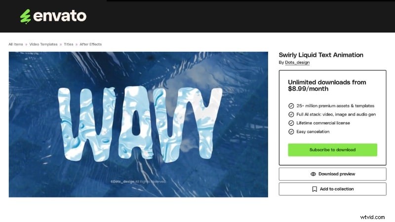 After Effects Liquid Text Animation: Templates & Tutorial