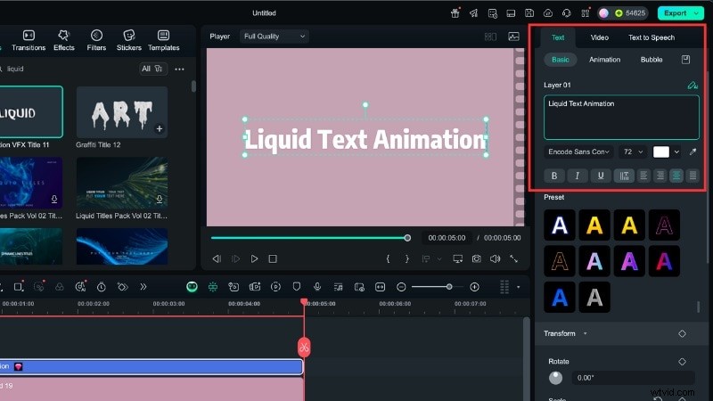 After Effects Liquid Text Animation: Templates & Tutorial