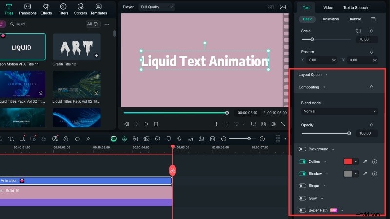 After Effects Liquid Text Animation: Templates & Tutorial