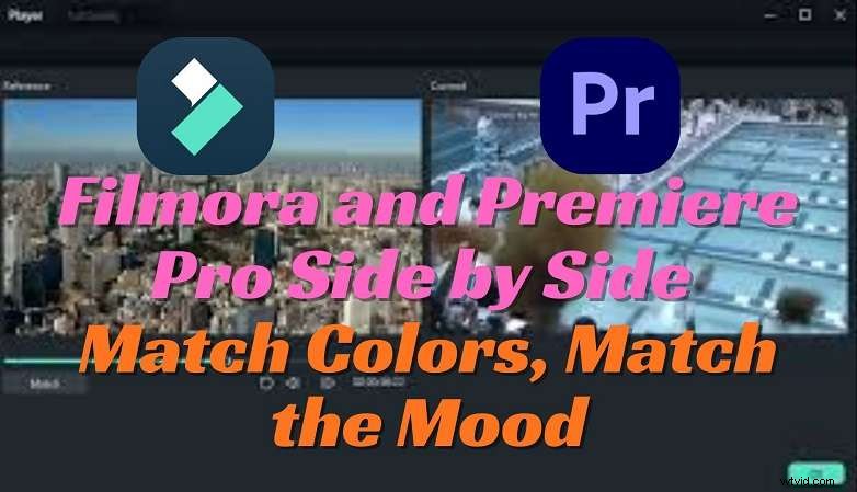 Filmora vs. Premiere Pro: Color Matching Explained