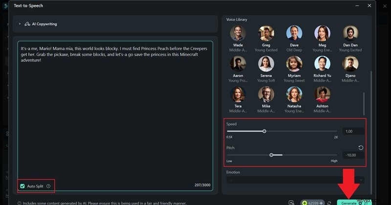 Mario AI Voice Generator: Create Authentic Mario Sound Effects & Voiceovers